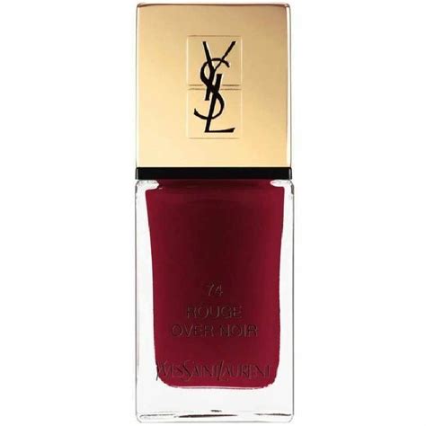 ysl 74 rouge over noir|ysl la laque couture.